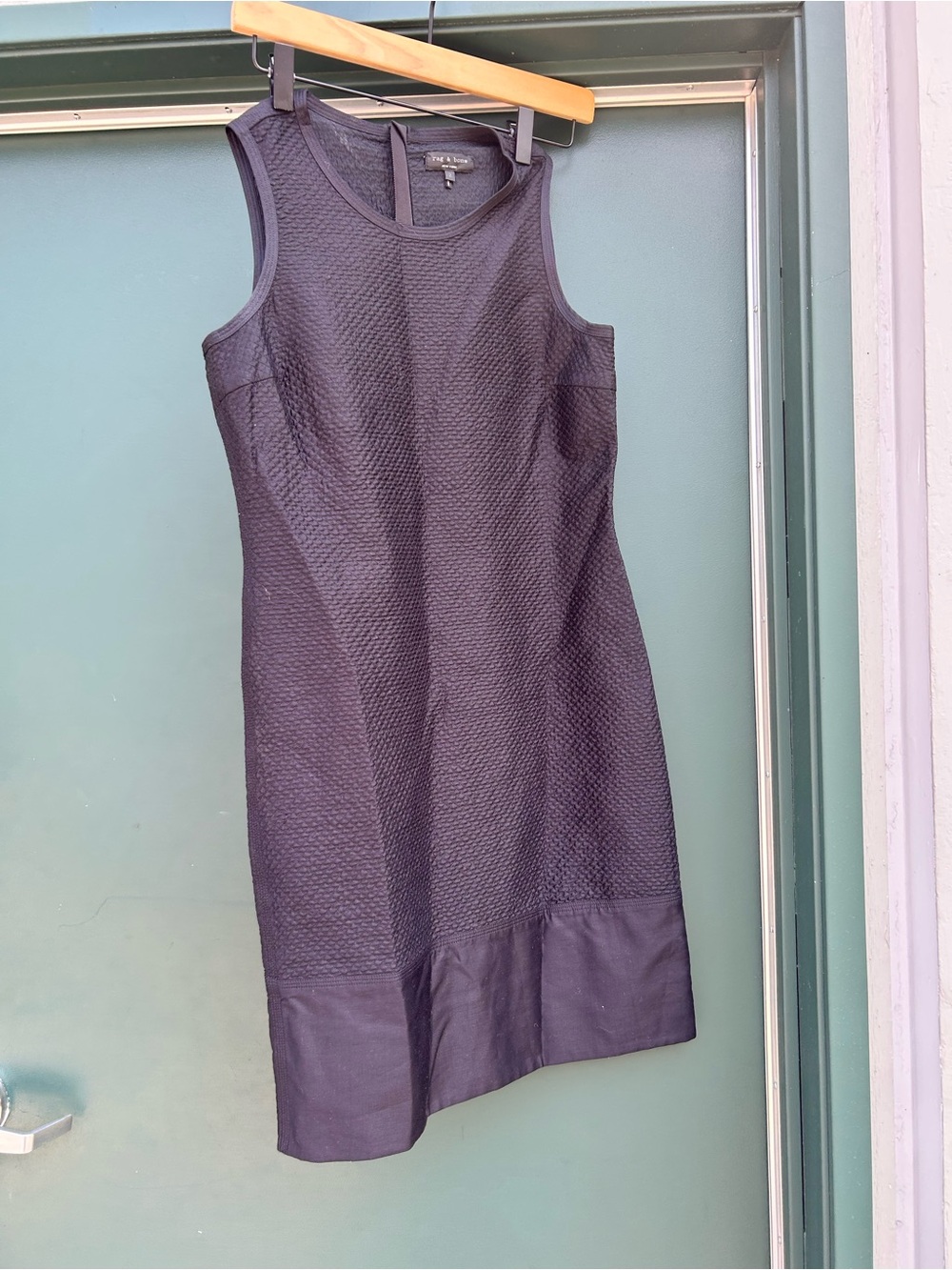 Rag n bone Classic Sleeveless Black Mini Dress